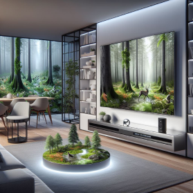 image qui représente la télévision du futur