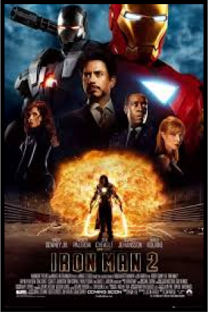affiche du film iron man 2