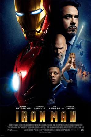 affiche du film iron man 1