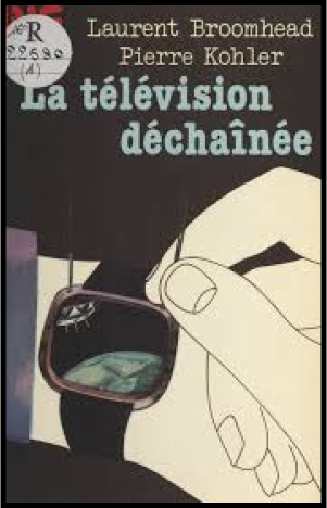 première de couverture du livre la télévision déchaînée